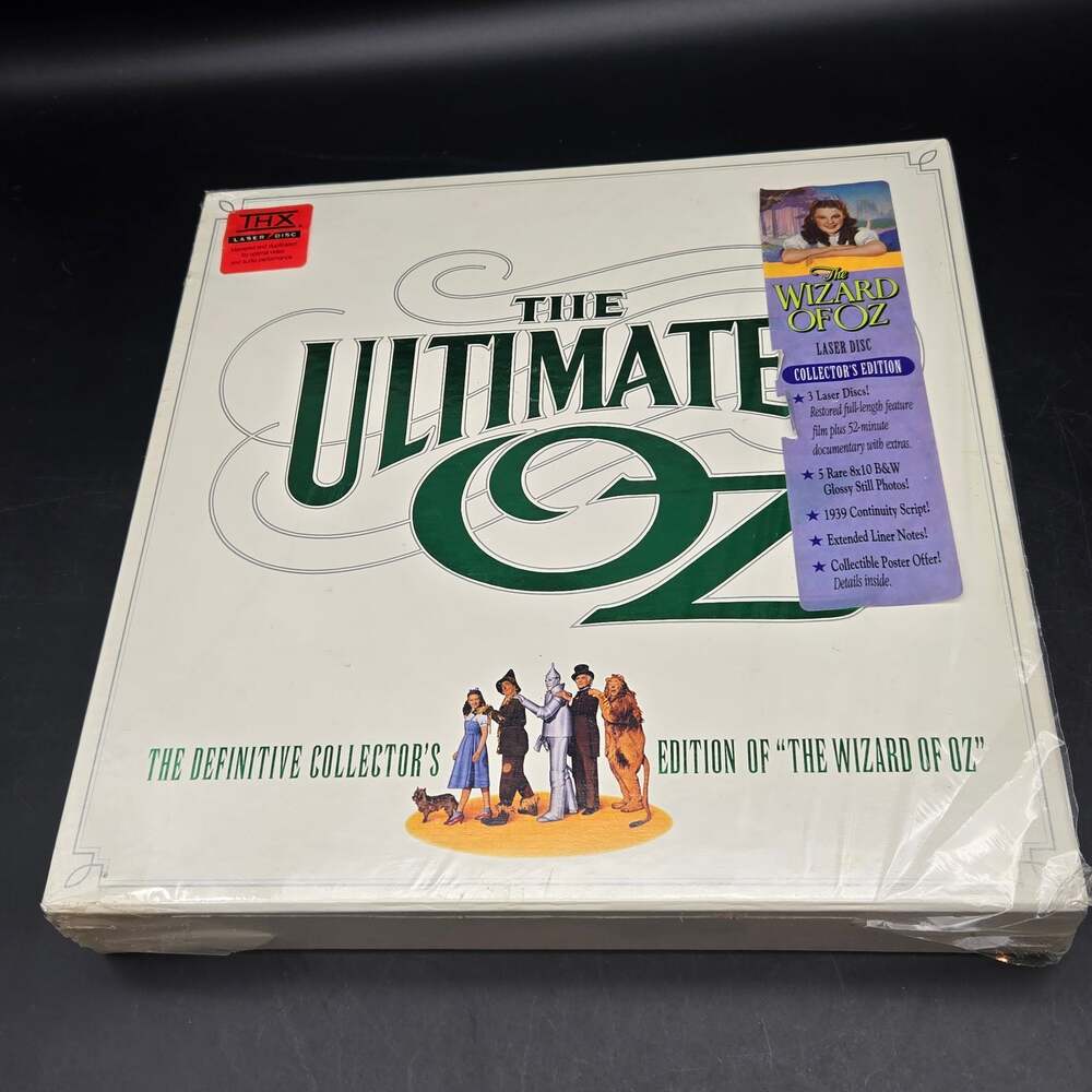 The Ultimate Oz Wizard of Oz LaserDisc Box Set MGM Sealed New